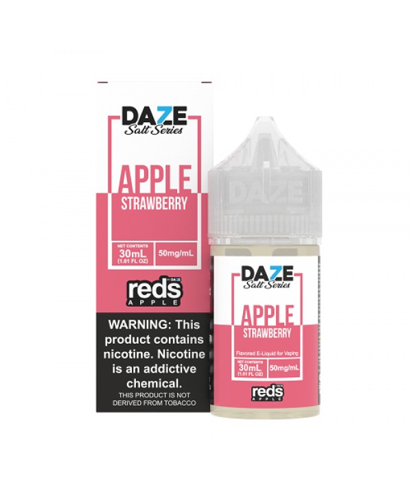 Strawberry 30ml TF Nic Salt Vape Juice - Red's Apple