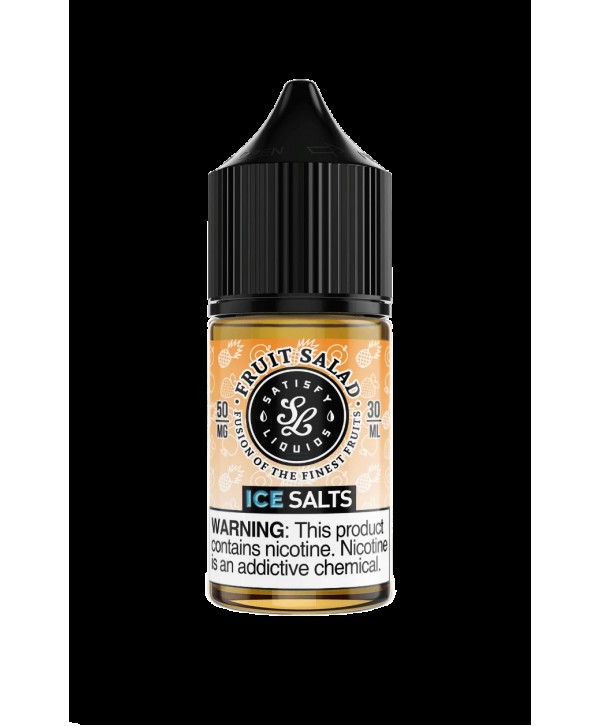 Satisfy E-Liquids Fruit Salad On Ice 30ml Nic Salt Vape Juice