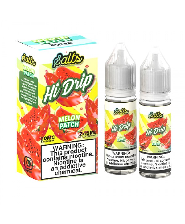 Melon Patch 2x 15ml Nic Salt Vape Juice - Hi Drip