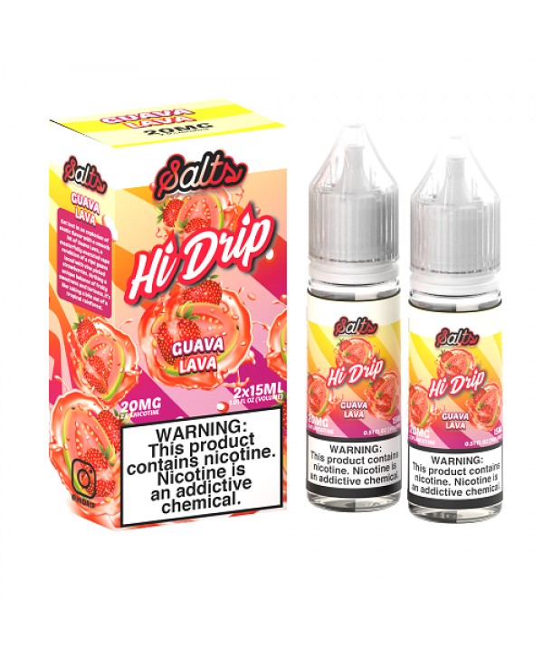 Guava Lava 2x 15ml Nic Salt Vape Juice - Hi Drip