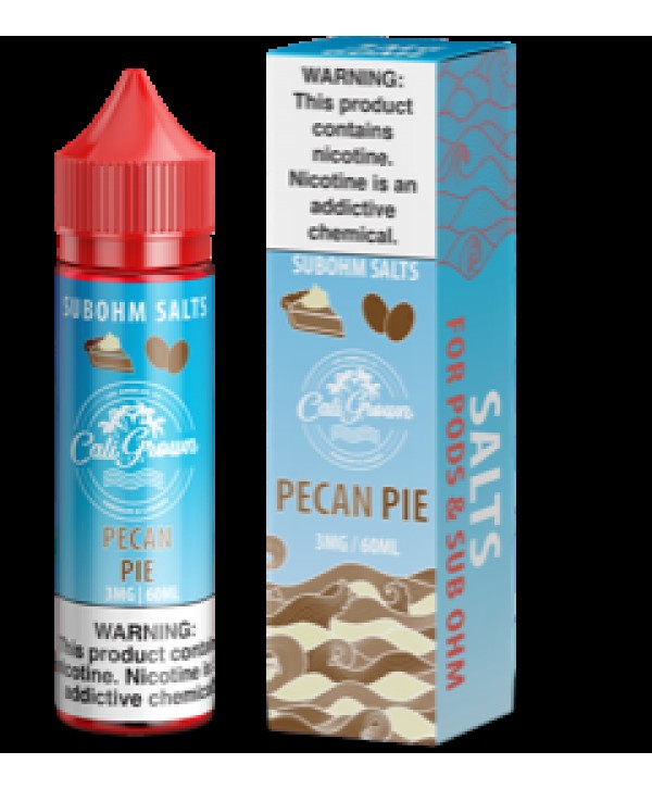 Pecan Pie 60ml Vape Juice - California Grown Sub-Ohm Salts