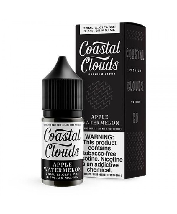 Coastal Clouds Apple Watermelon 30ml TF Nic Salt Vape Juice