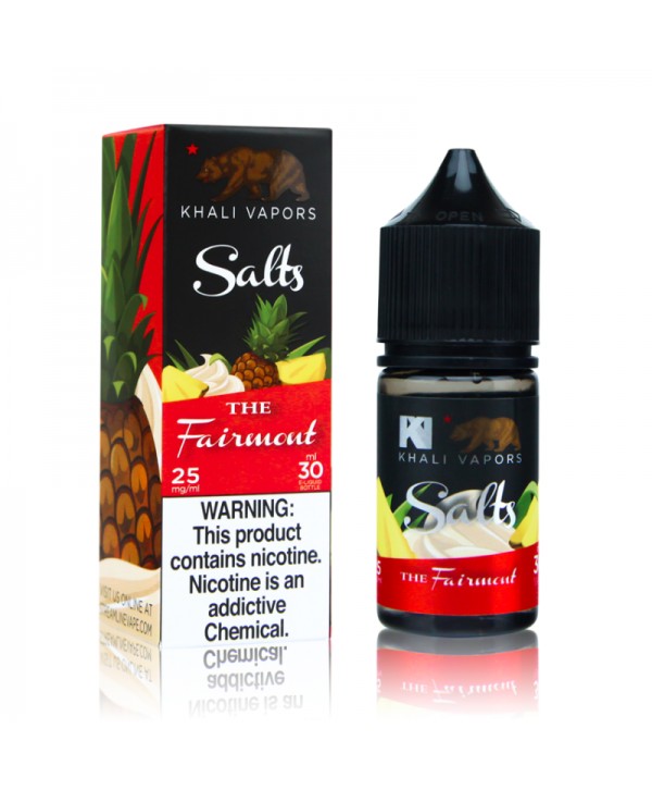 Khali Vapors Salts The Fairmont 30ml Nic Salt Vape Juice