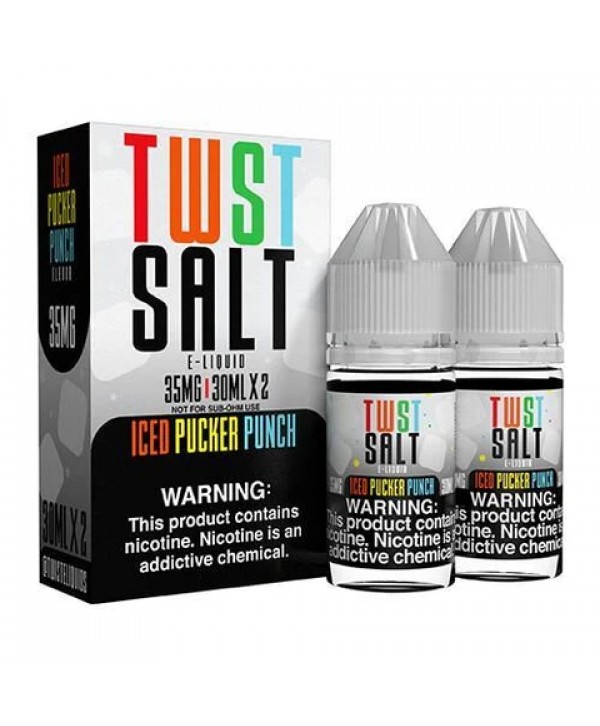 TWST Salts ICED Pucker Punch 2x30ml Nic Salt Vape Juice