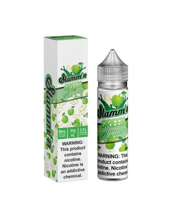 Slammin Green Apples 60ml Vape Juice