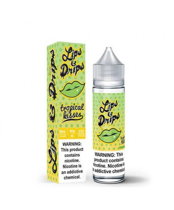 Lips & Drips Tropical Kisses 60ml Vape Juice