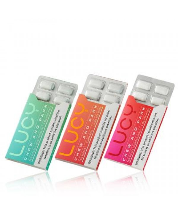 LUCY Nicotine Gum - Variety Pack Bundle (3 Pack)