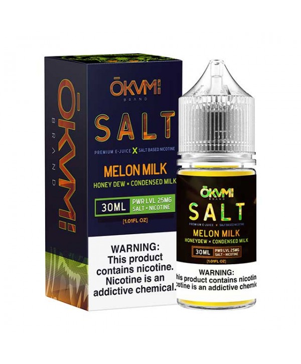 Okami Salts Melon Milk 30ml Nic Salt Vape Juice