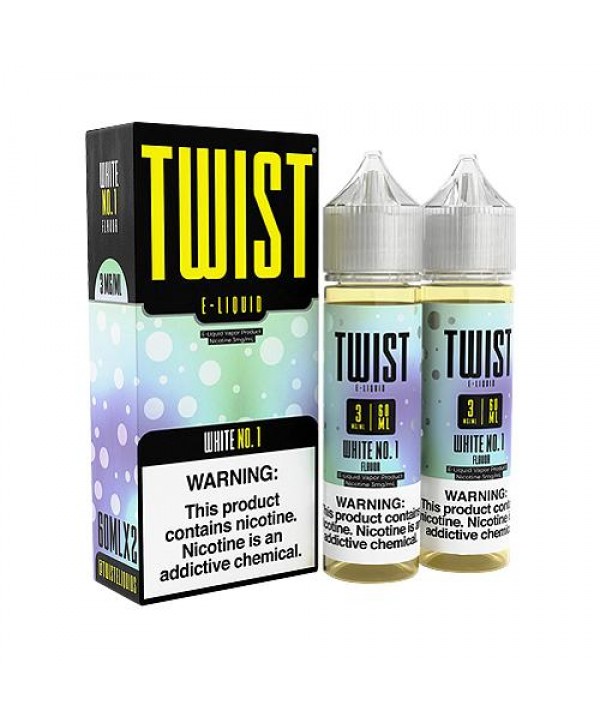 White No. 1 2x60ml Vape Juice - TWIST