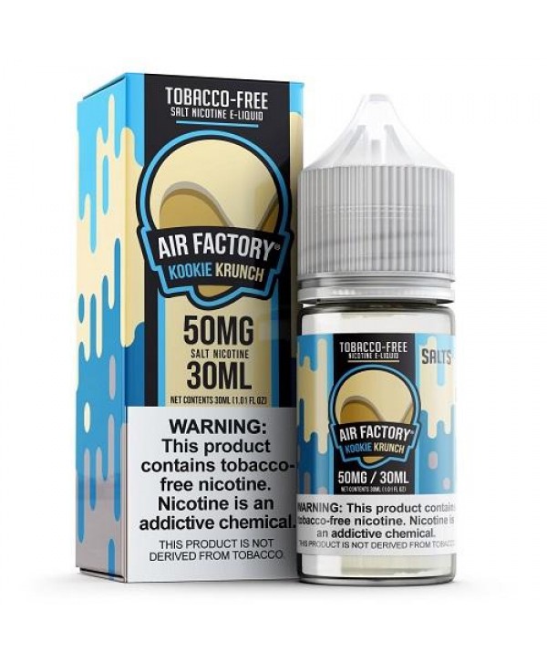 Kookie Krunch 30ml TF Nic Salt Vape Juice - Air Factory