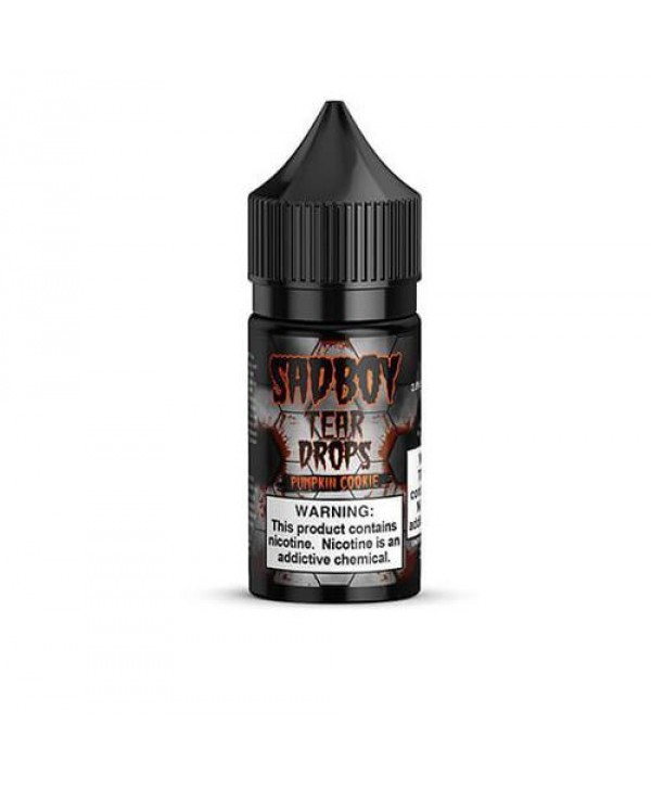 Sadboy Tear Drops Pumpkin Cookie 30ml Nic Salt Vape Juice