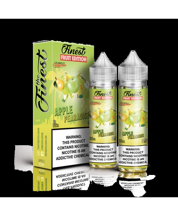 The Finest Apple Pearadise 2x 60ml Vape Juice