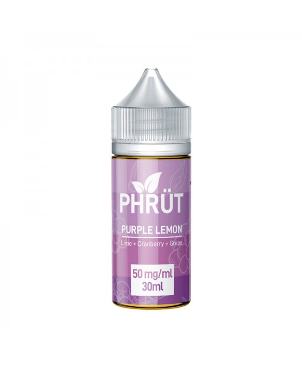 PHRUT Synthetics Salt Purple Lemon 30ml TF Nic Salt Vape Juice