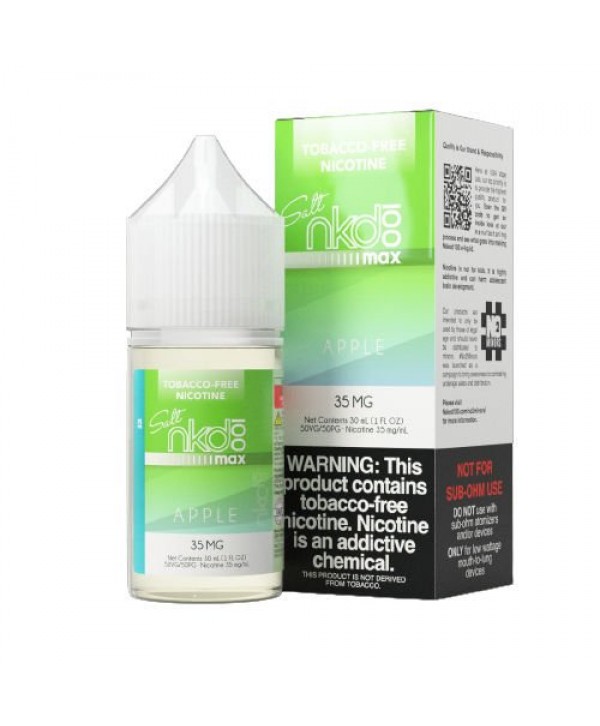 NKD 100 MAX Salts Apple Ice 30ml Nic Salt Vape Juice (TF)