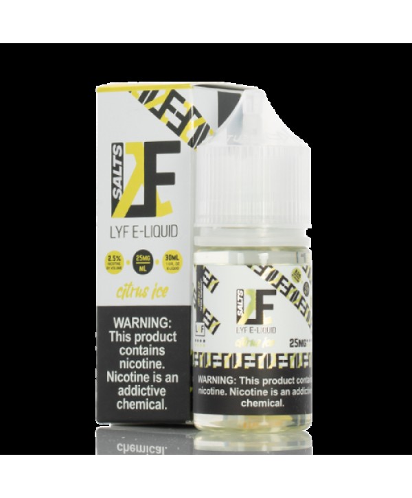 LYF Salts Citrus Ice 30ml Nic Salt Vape Juice