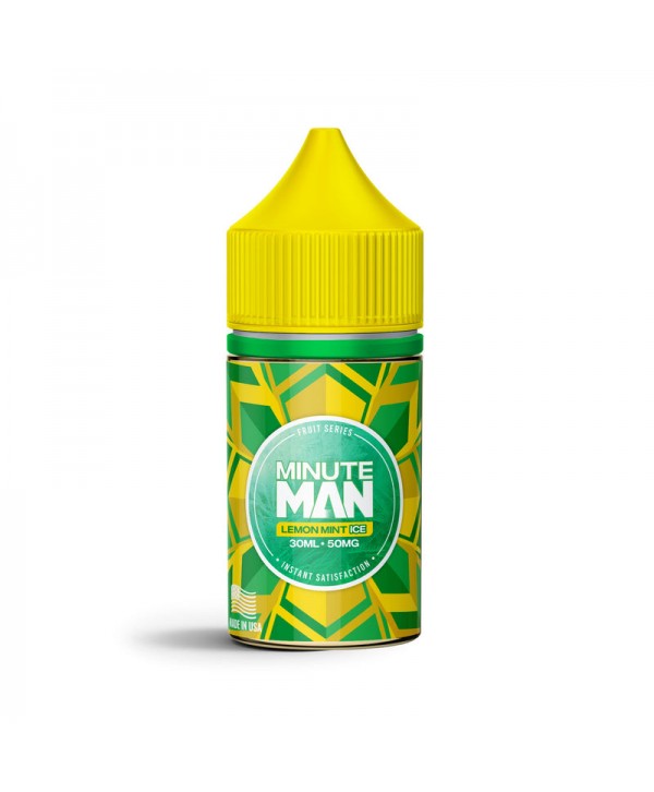 Minute Man Lemon Mint Ice 30ml Nic Salt Vape Juice