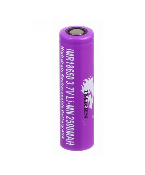 IMREN Imr 18650 2500Mah 3.7 V 40 Amp Battery