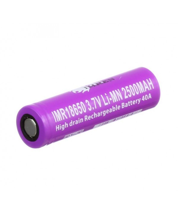 IMREN Imr 18650 2500Mah 3.7 V 40 Amp Battery