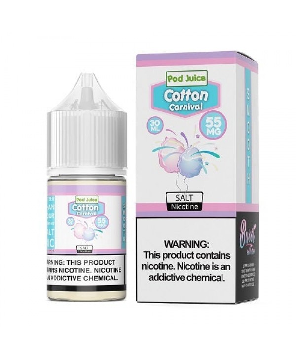 Pod Juice Cotton Carnival TF 30ml Nic Salt Vape Juice