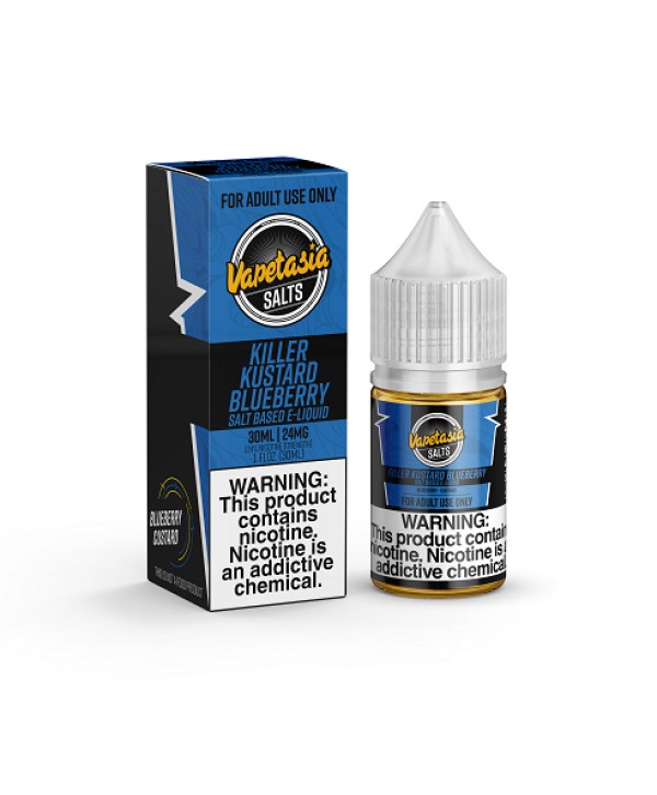 Vapetasia Salts Killer Kustard Blueberry 30ml Nic Salt Vape Juice