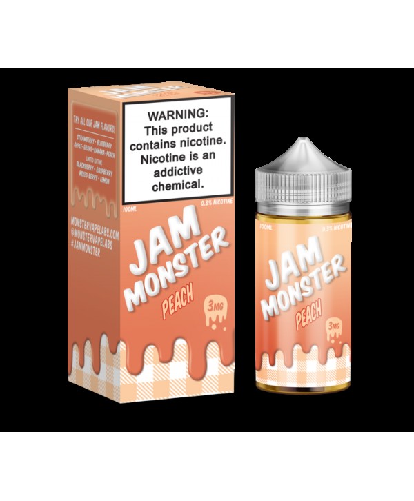 Jam Monster Peach 100ml Vape Juice