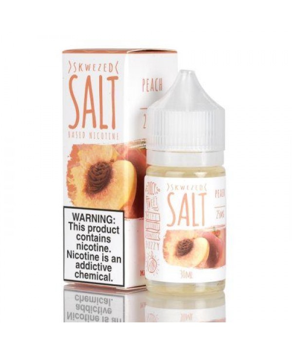 Skwezed Salt Peach 30ml Nic Salt Vape Juice