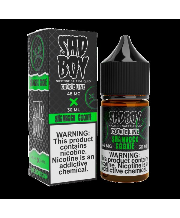 Sadboy Salts Shamrock Cookie 30ml Nic Salt Vape Juice