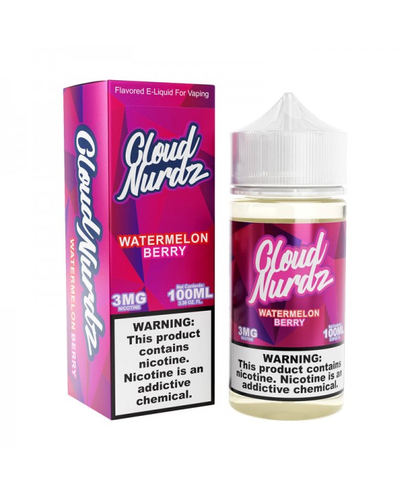 Cloud Nurdz Watermelon Berry 100ml Vape Juice