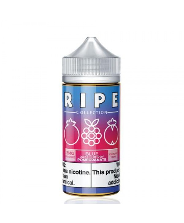 Ripe Collection Blue Razzleberry Pomegranate 100ml Vape Juice