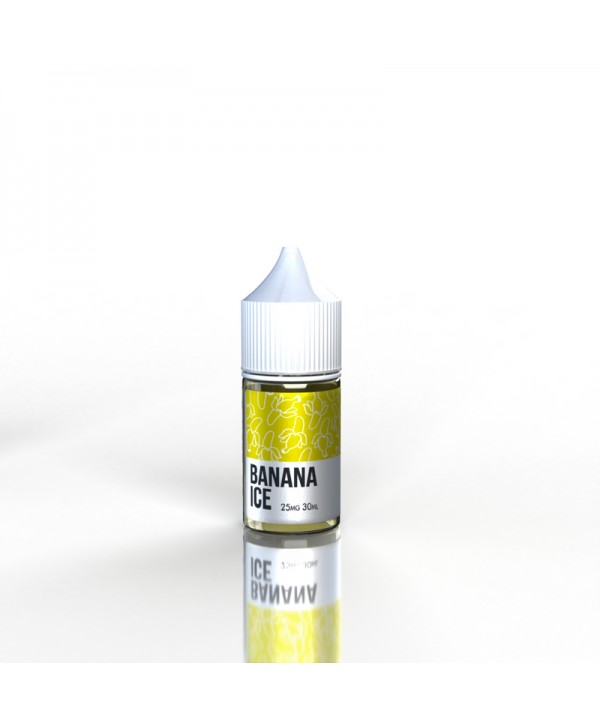 Salts Series Banana Ice 30ml Nic Salt Vape Juice - Saucy