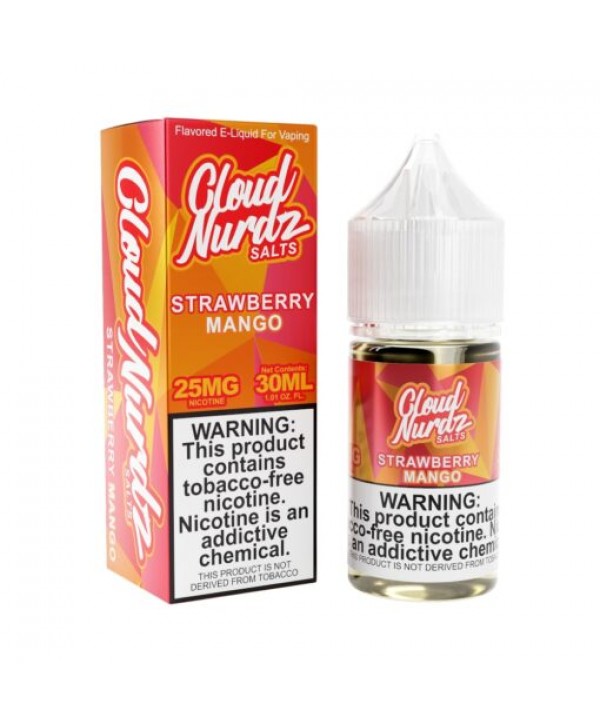 Strawberry Mango 30ml TF Nic Salt Vape Juice - Cloud Nurdz