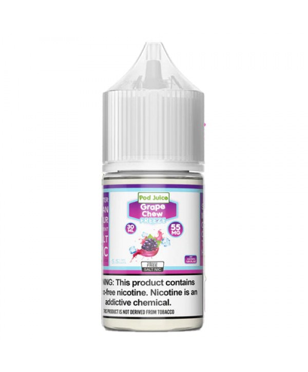 Pod Juice Grape Chew Freeze TF 30ml Nic Salt Vape Juice