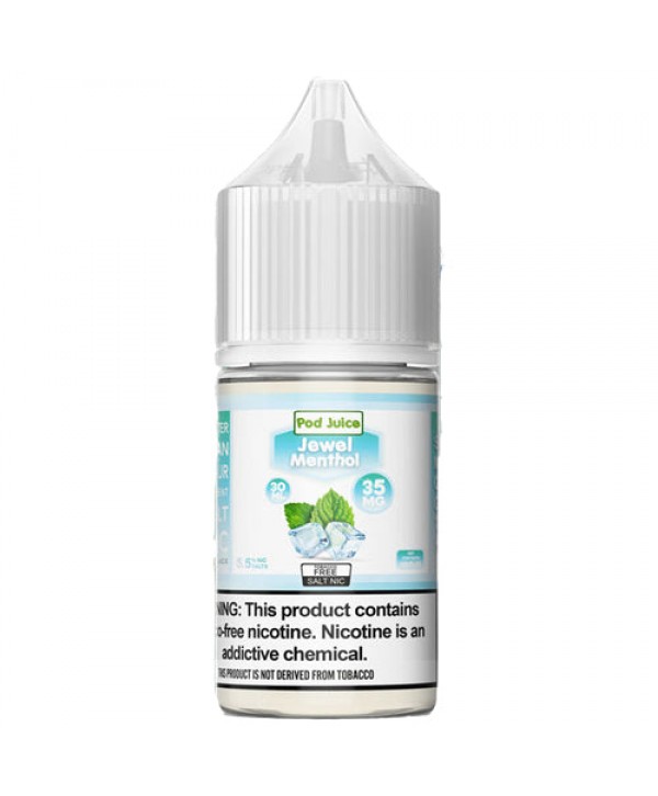 Pod Juice Jewel Menthol TF 30ml Nic Salt Vape Juice