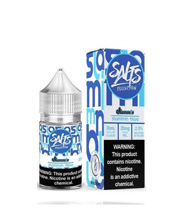 Salts Collection Slammin Slammin Blue 30ml Nic Salt Vape Juice