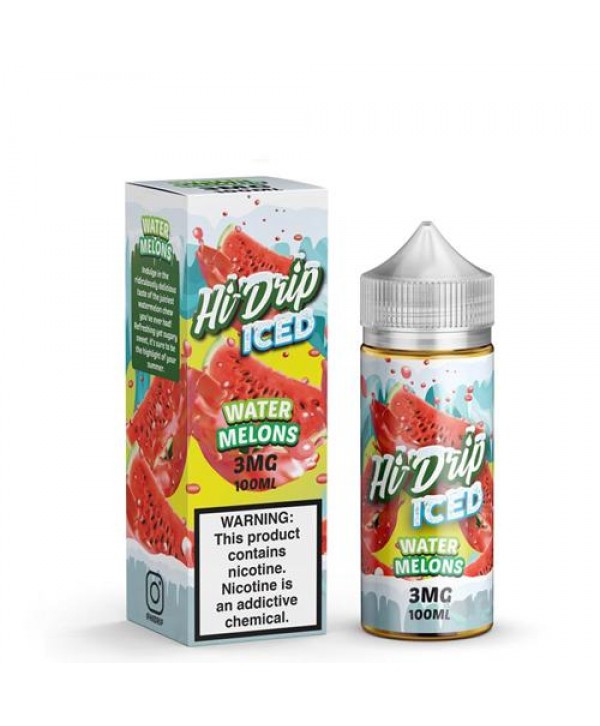 Hi-Drip Water Melons Iced 100ml Vape Juice