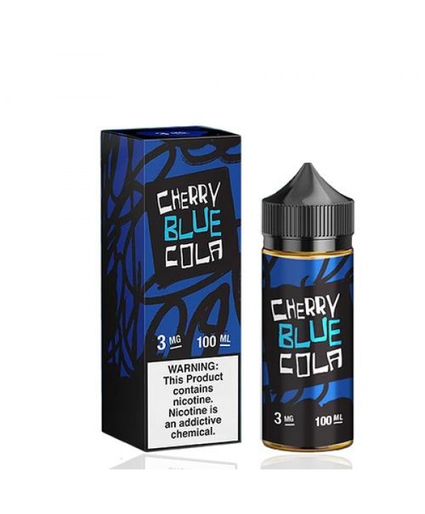 Juice Man Cherry Blue Fizz 100ml Vape Juice