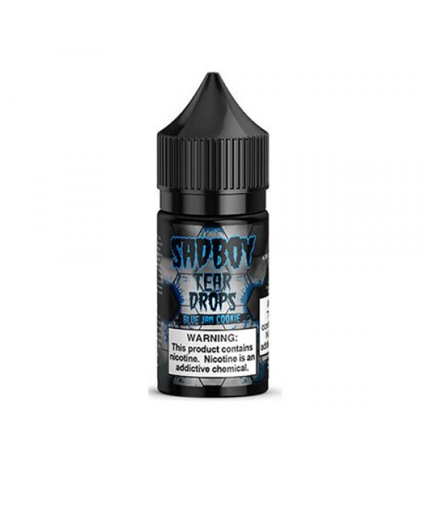 Sadboy Tear Drops Blue Jam Cookie 30ml Nic Salt Vape Juice