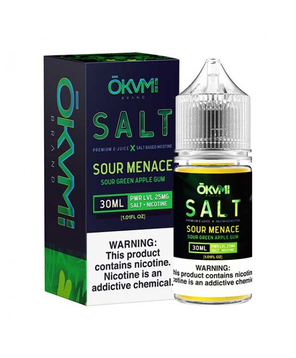 Okami Salts Sour Menace 30ml Nic Salt Vape Juice