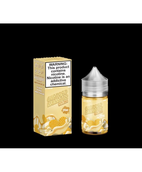 Custard Monster Vanilla Custard Salts 30ml Nic Salt Vape Juice | Vape Juice