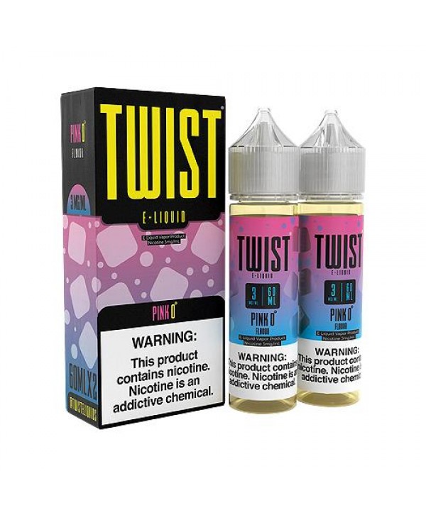 Pink 0° 2 x 60ml (120ml) Vape Juice - Twist E-Liquid