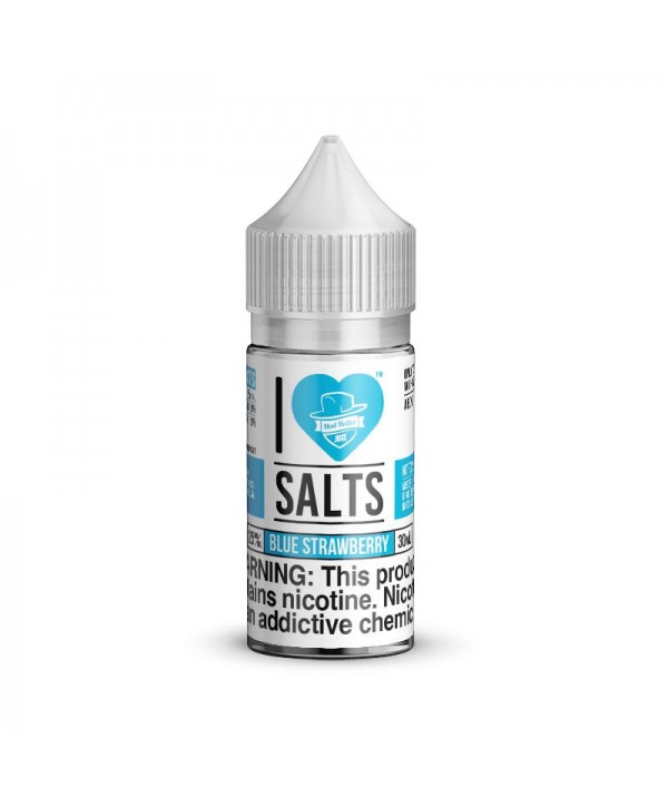 I Love Salts Blue Strawberry 30ml Nic Salt Vape Juice