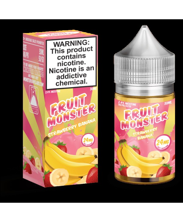 Frozen Fruit Monster Strawberry Banana 100ml Vape Juice