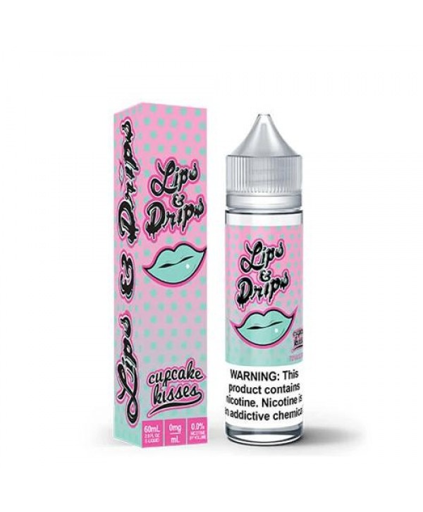 Lips & Drips Cupcake Kisses 60ml Vape Juice