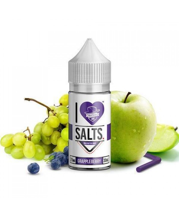 Mad Hatter Vape Juice I Love Salts Grappleberry 30ml