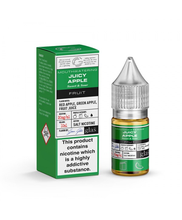 Glas Basix Series Nic Salt Juicy Apple 30ml Nic Salt Vape Juice