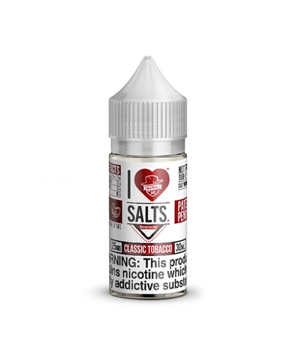 Mad Hatter I Love Salts Classic Tobacco 30ml Vape Juice