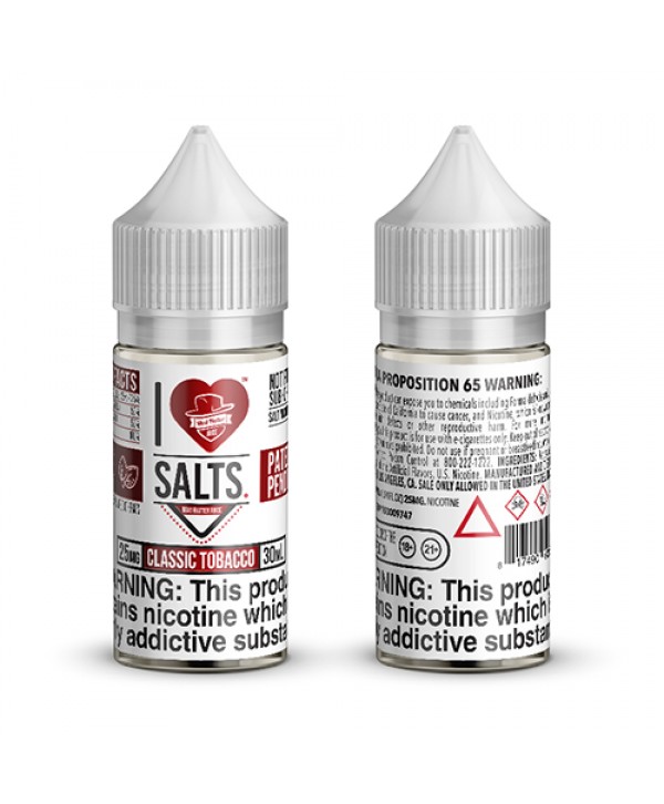 Mad Hatter I Love Salts Classic Tobacco 30ml Vape Juice