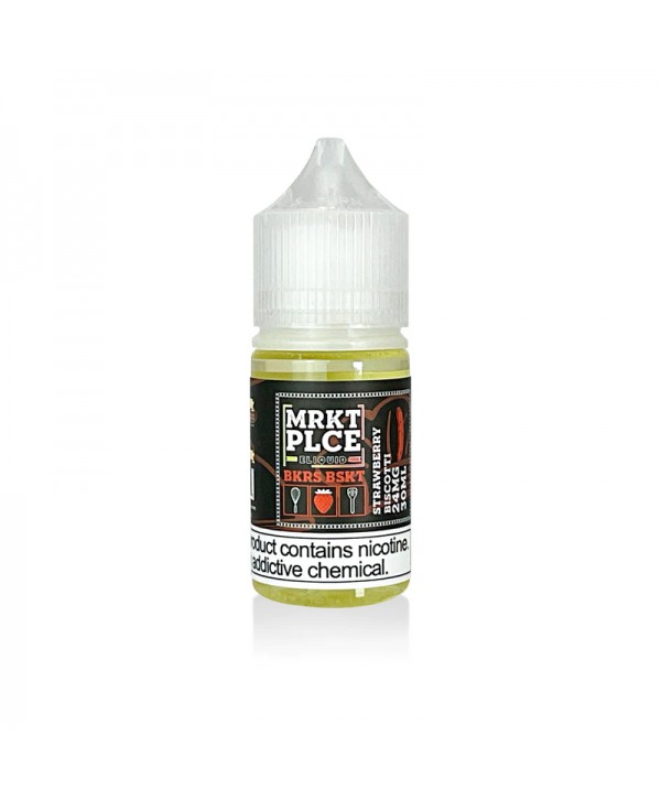 MRKT PLCE Strawberry Biscotti 30ml Nic Salt Vape Juice