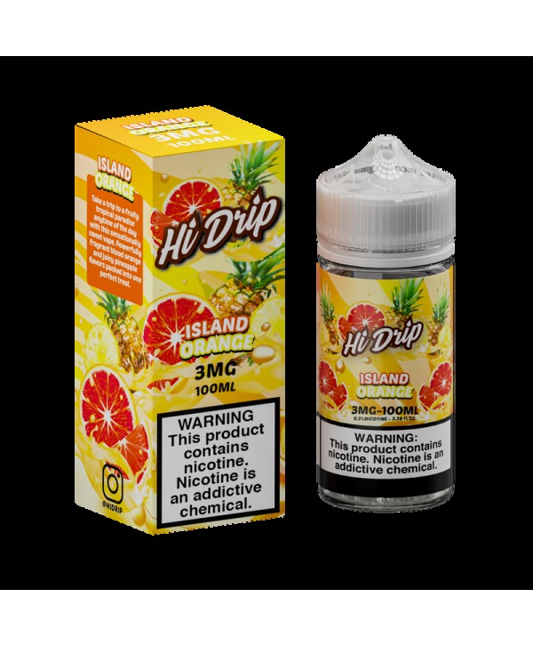 Hi-Drip Blood Orange Pineapple 100ml Vape Juice