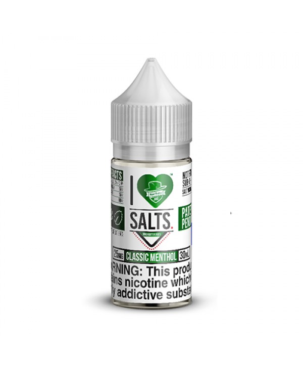 Mad Hatter I Love Salts Classic Menthol 30ml Vape Juice